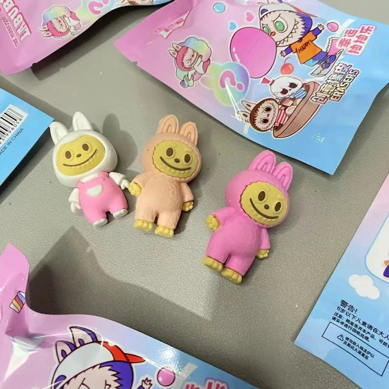 45mm Laboubou Monster Easers - Surprise Bag Back to School Promotion