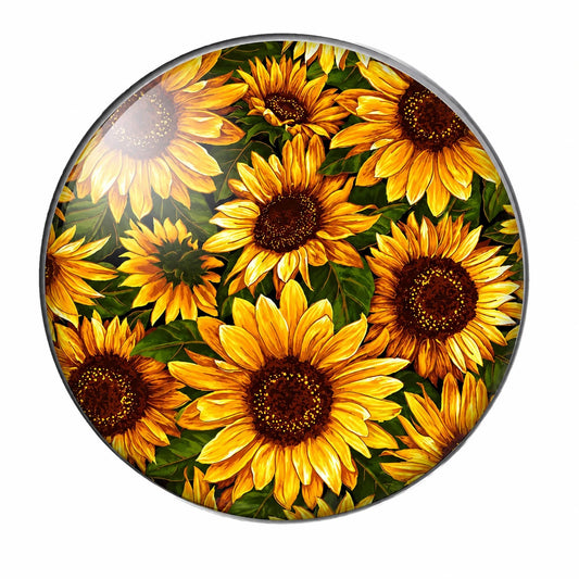 20mm Sunflowers Fields (Sold in Pair) Sundaylace Creations & Bling