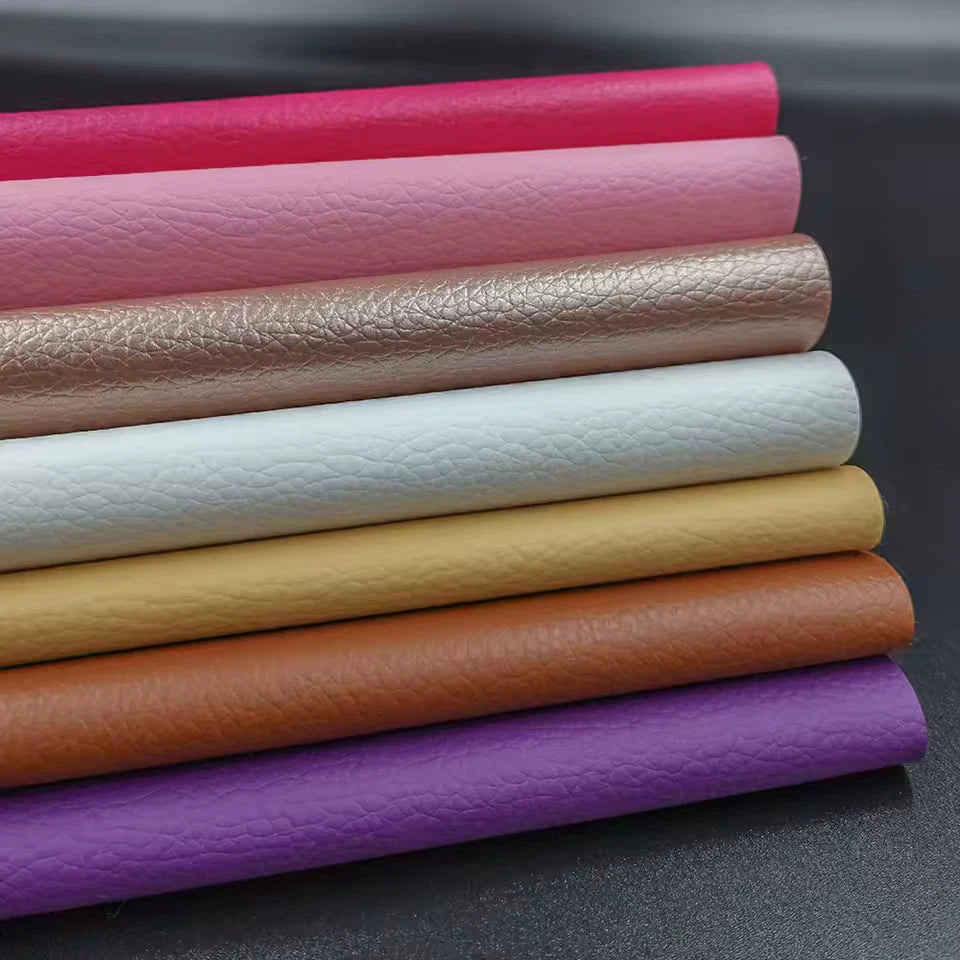 20*30cm "Valentine Vibes" 7 Sheet Set Leather Texture Finish, Leatherette Sheet, Bulk Leatherette