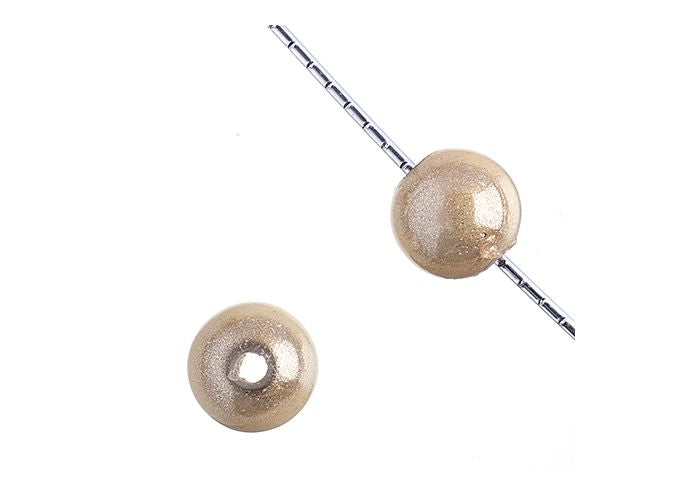 Miracle Bead Round 4mm Transparent Champagne, 100pcs Sundaylace Creations & Bling