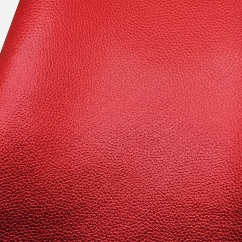 20*30cm Metallic Red with Leather Texture Finish, Leatherette Sheet Leatherette