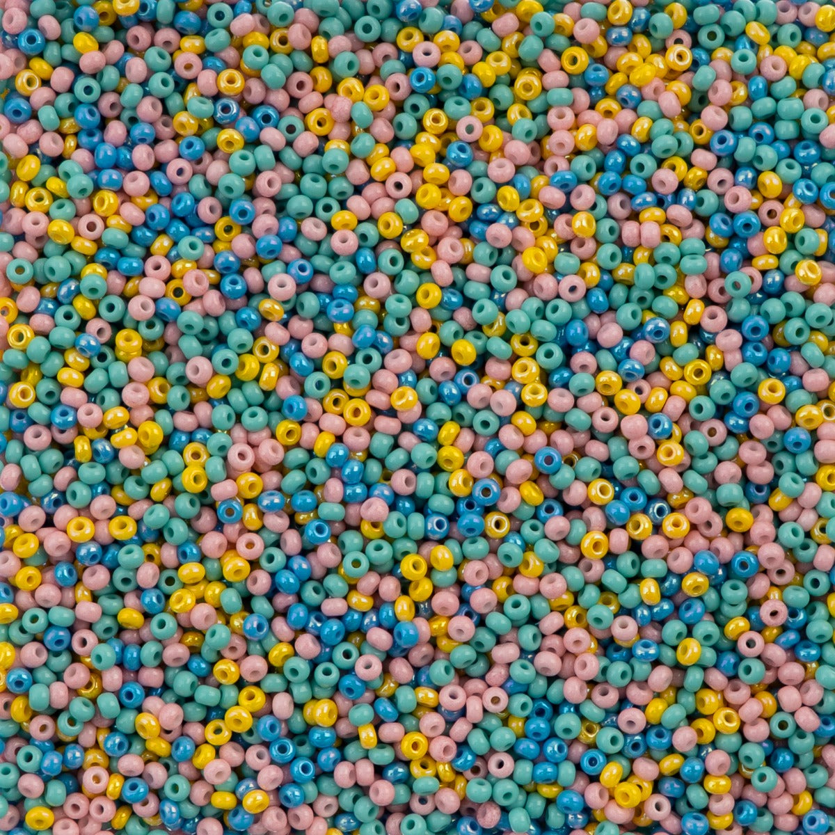 10/0 Retro Pop Mix, Preciosa Seed Beads VIAL 10/0 Preciosa Seed Beads