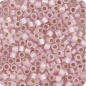 Delica 11/0 RD Pale Rose Opal Silver Lined (1457v) *NEW Miyuki Delica Beads