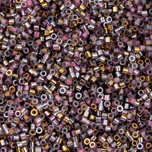 11/0 Cylin Bead – Gilded Halo Rose 25g Bag Cylin