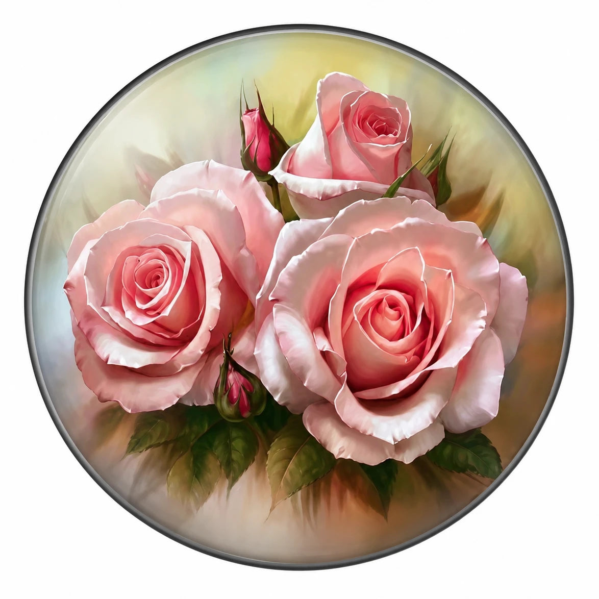 20mm Pink Rose (Sold In pairs) Sundaylace Creations & Bling