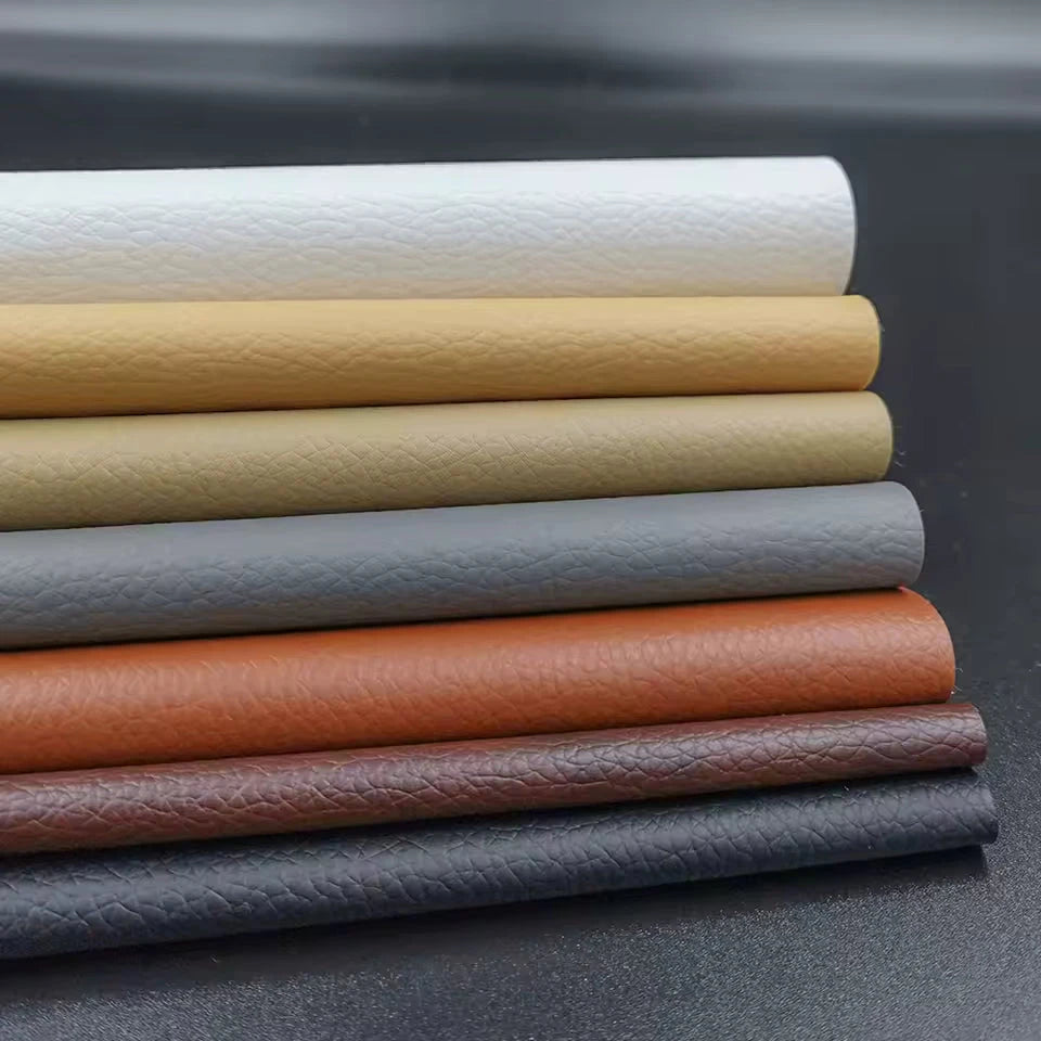 20*30cm "Beaders Basics" 7 Sheet Set Leather Texture Finish, Leatherette Sheet, Bulk Leatherette