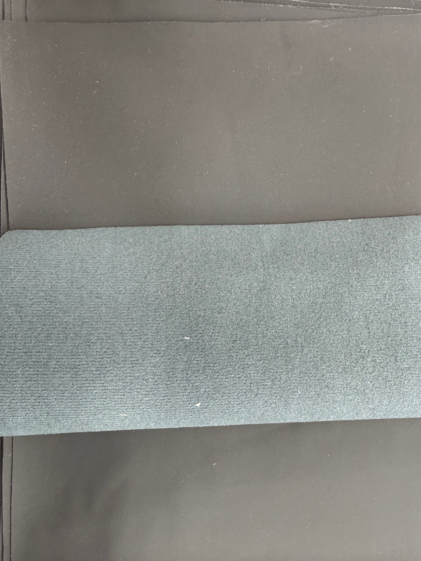20*30cm Black MATTE Smooth Finish, Thin Leatherette Sheet Leatherette