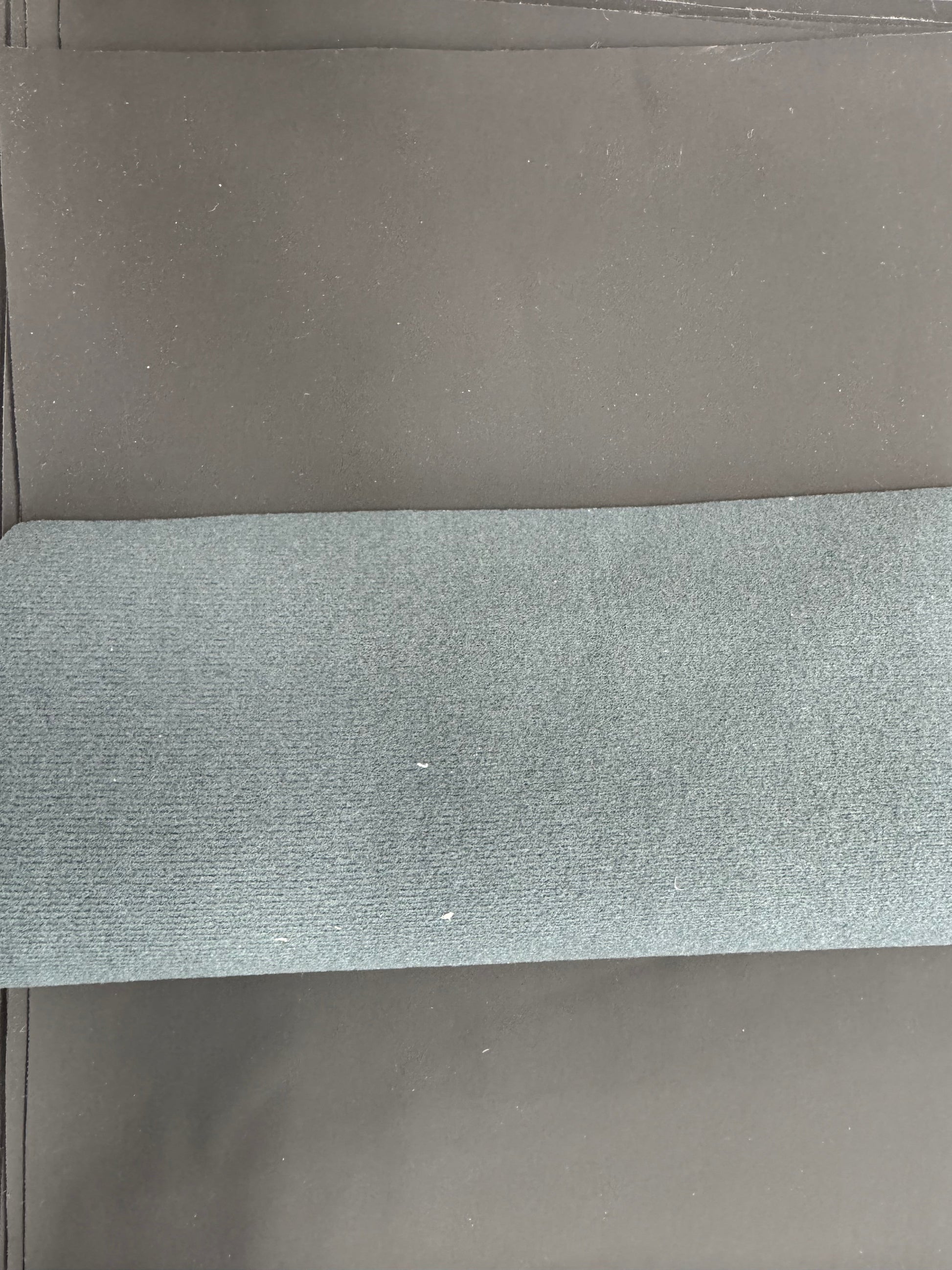 20*30cm Black MATTE Smooth Finish, Thin Leatherette Sheet Leatherette