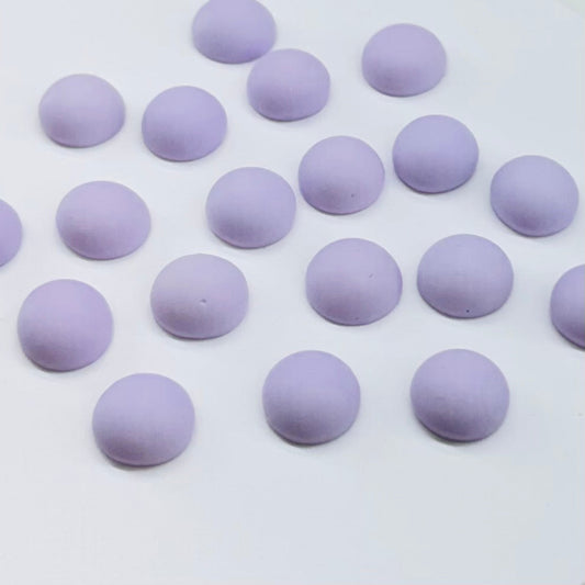 13.5mm New Spring Coloured Matte Acrylic Gems, Glue on, Resin Gems  (Sold in Pair) Resin Gems