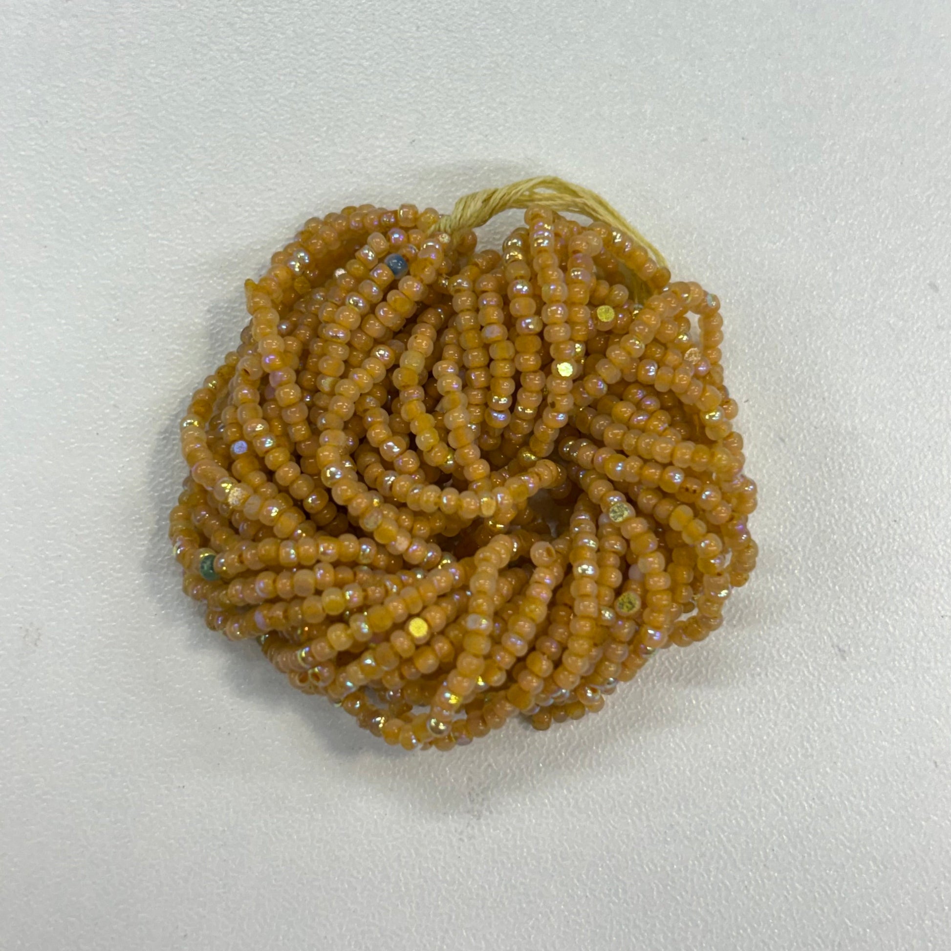 11/0 Charlotte Cut Seed Bead - Patina Opal Neon Sun AB 10g India Sheen Charlotte Cut Seedbeads