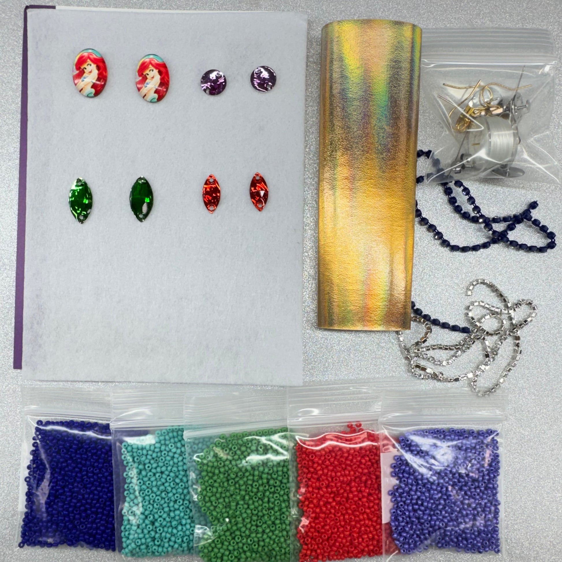 "Siren" Themed Beaded Earring Starter Kits, Promotional Sundaylace Creations & Bling