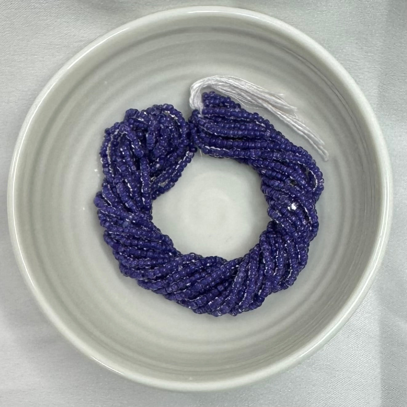 11/0 Charlotte Cut Seed Bead- Colour Lined Neon Dark Purple  *10g Hank* Sundaylace Creations & Bling