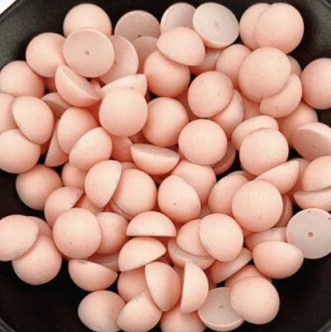 8mm Cheyenne Pink Matte Pearl Mini Rivoli