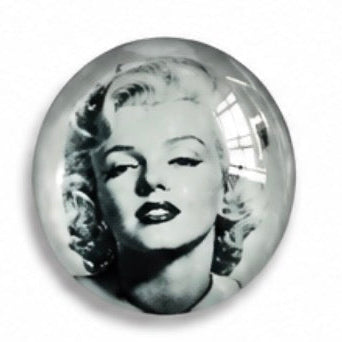 12mm Marilyn Monroe Round Centre (Sold In Pairs) Sundaylace Creations & Bling