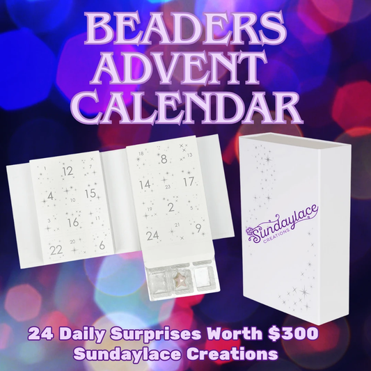 Christmas Beaders Mystery Box🎄 🎁 - PRE-ORDER SHIPS NOVEMBER 10, 2025 PROMOTION Sundaylace Creations & Bling