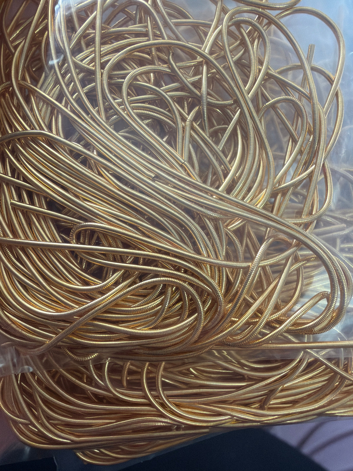 1.0mm Light Gold Fancy Smooth French Wire (10g), Promotions French Wire
