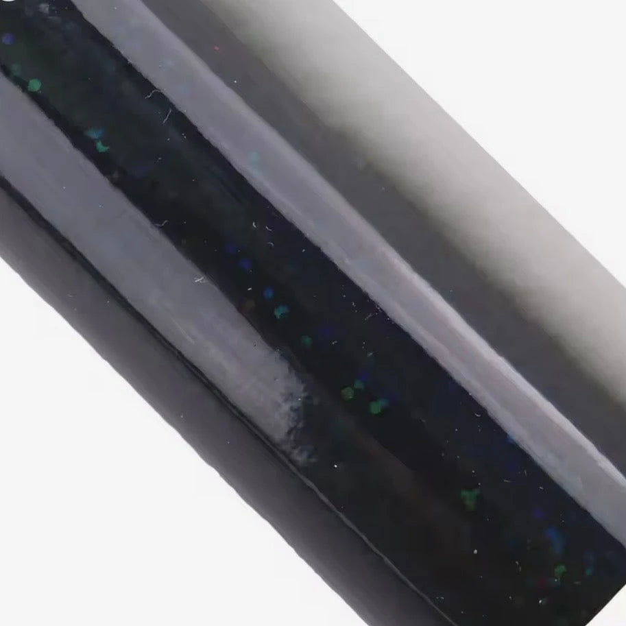 20*30cm Black Iridescent Holographic Sheets, Long Leatherette Sheets Leatherette
