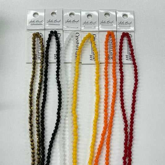 "Bicone Sunset", 4mm Crystal Lane Bicone x 6 Colours, Promotions