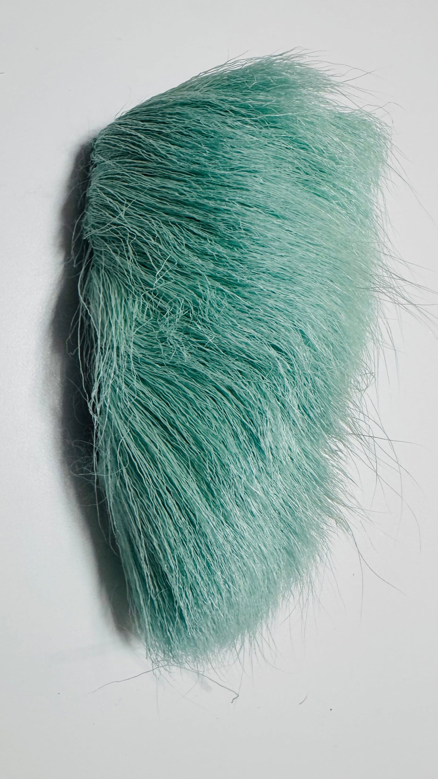 Dyed Natural Caribou Fur 1×3 inch Strip for Tufting, Basics Caribou Fur