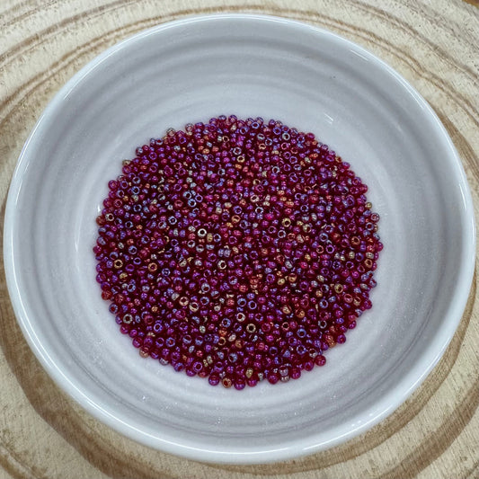 “Cherry Red” 10 - 11/0 Seed Beads Set Sundaylace Creations & Bling