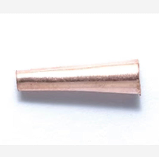 1/2 Inch Copper Cone 50pcs, Earring Findings, Basics 12ME857 Cone