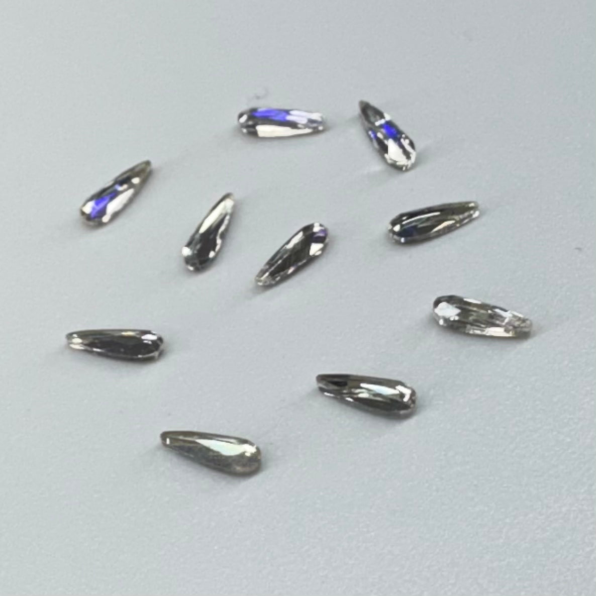 3*5mm Water Droplet, Glass Gem (Sold in Pair) Sundaylace Creations & Bling