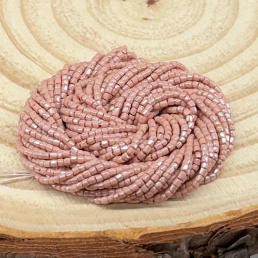 3 Cut 9/0 Beads, Rose SFINX Luster Opaque *Limited time Hank* 9SC392-A1 Tri-Cut Beads Preciosa