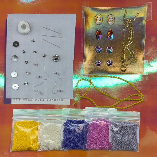 "Rapunzel" Themed Beaded Earring Starter Kits, Promotional Sundaylace Creations & Bling