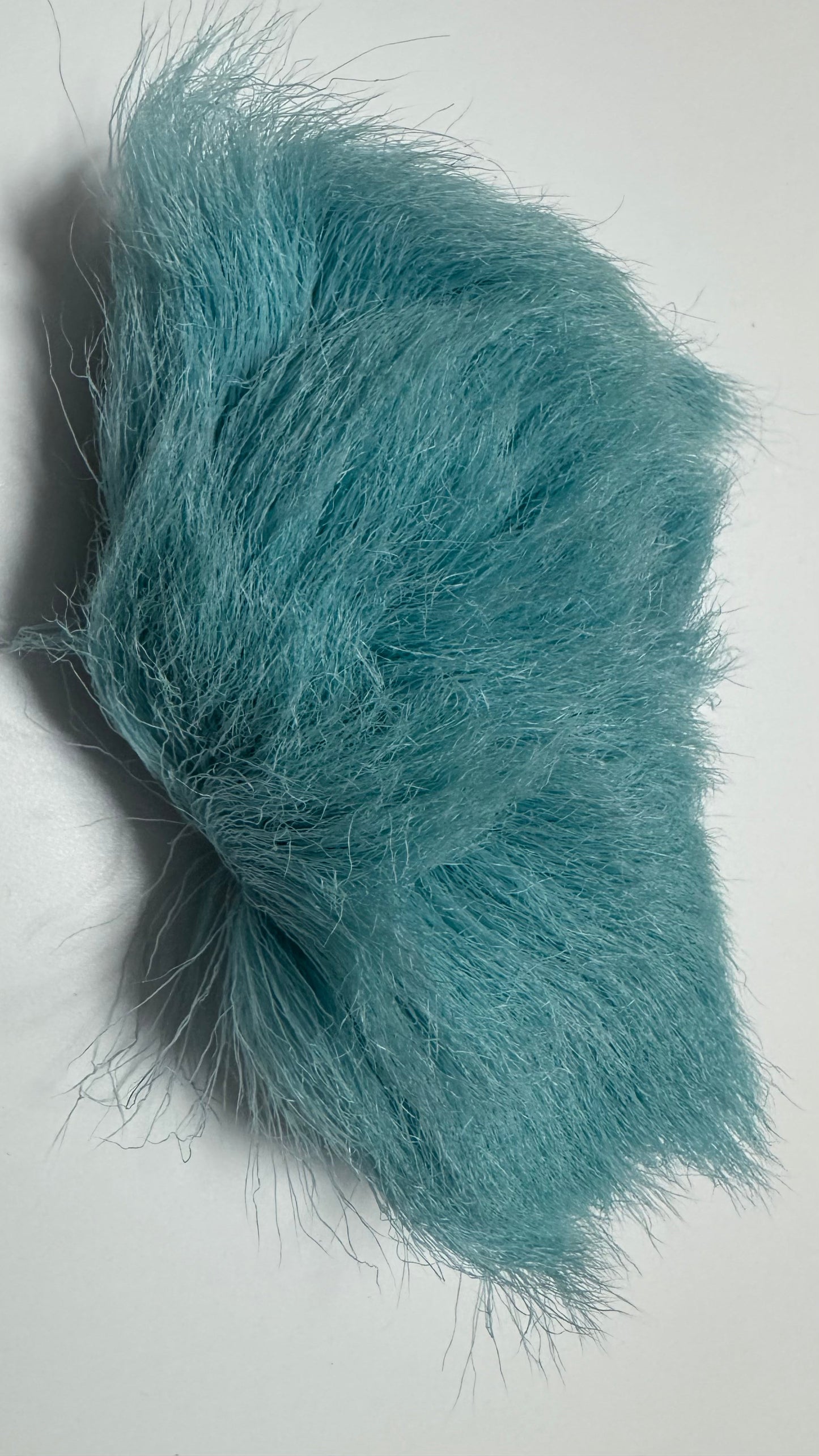 Dyed Natural Caribou Fur 1×3 inch Strip for Tufting, Basics Caribou Fur