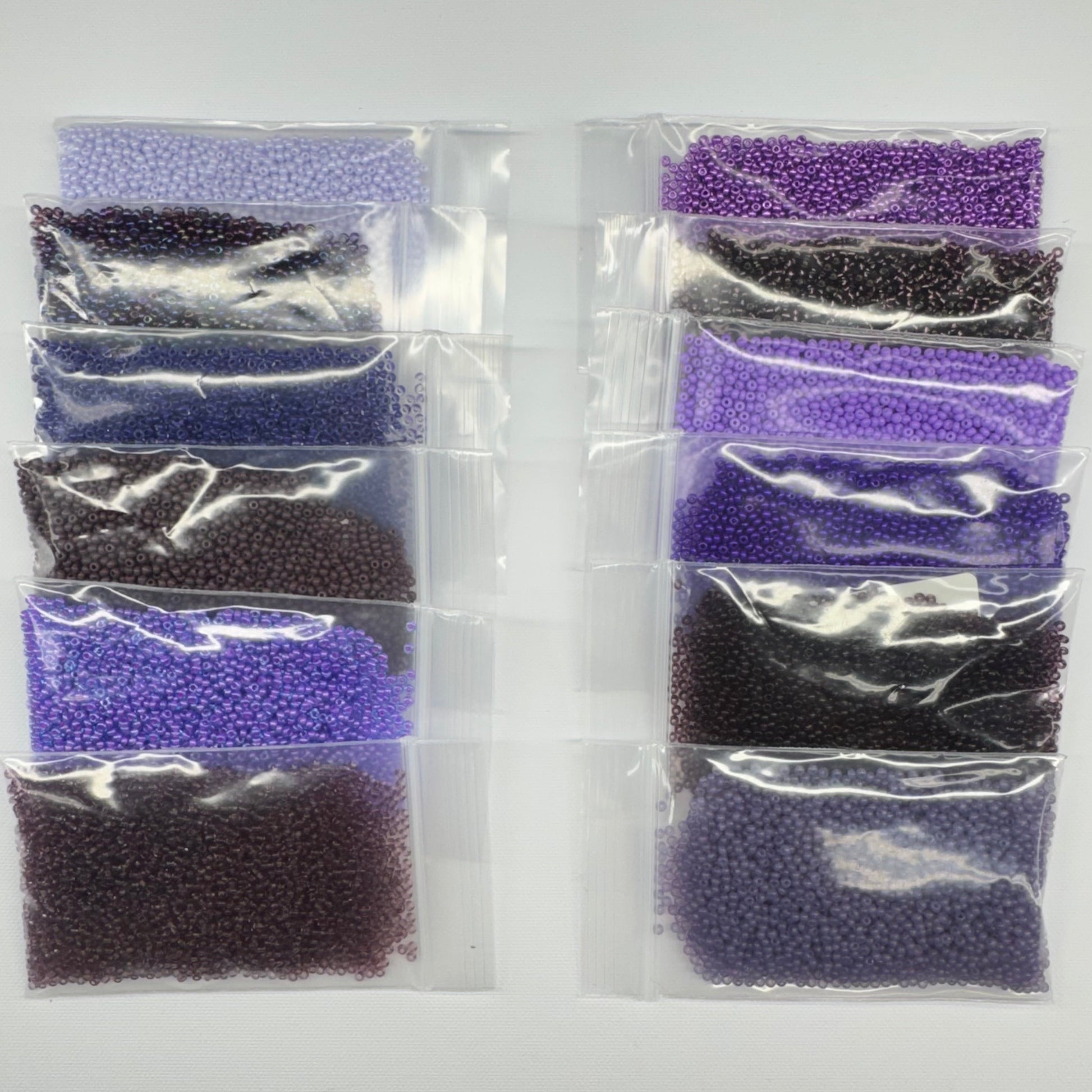 “Sweet Dreams” 12 - 11/0 Seed Beads Promotions Set Sundaylace Creations & Bling