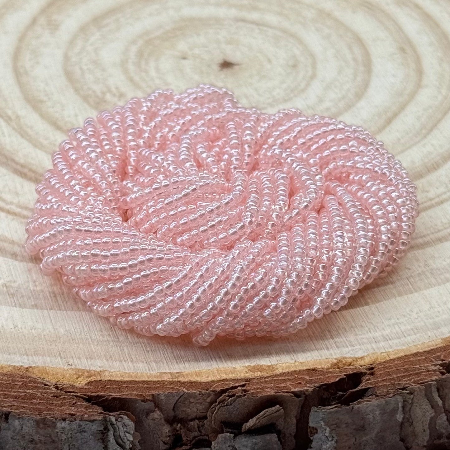 10/0 Pink Pearl Lined Color Preciosa Seed Beads *Limited time Hank #10SB691-LP 10/0 Preciosa Seed Beads