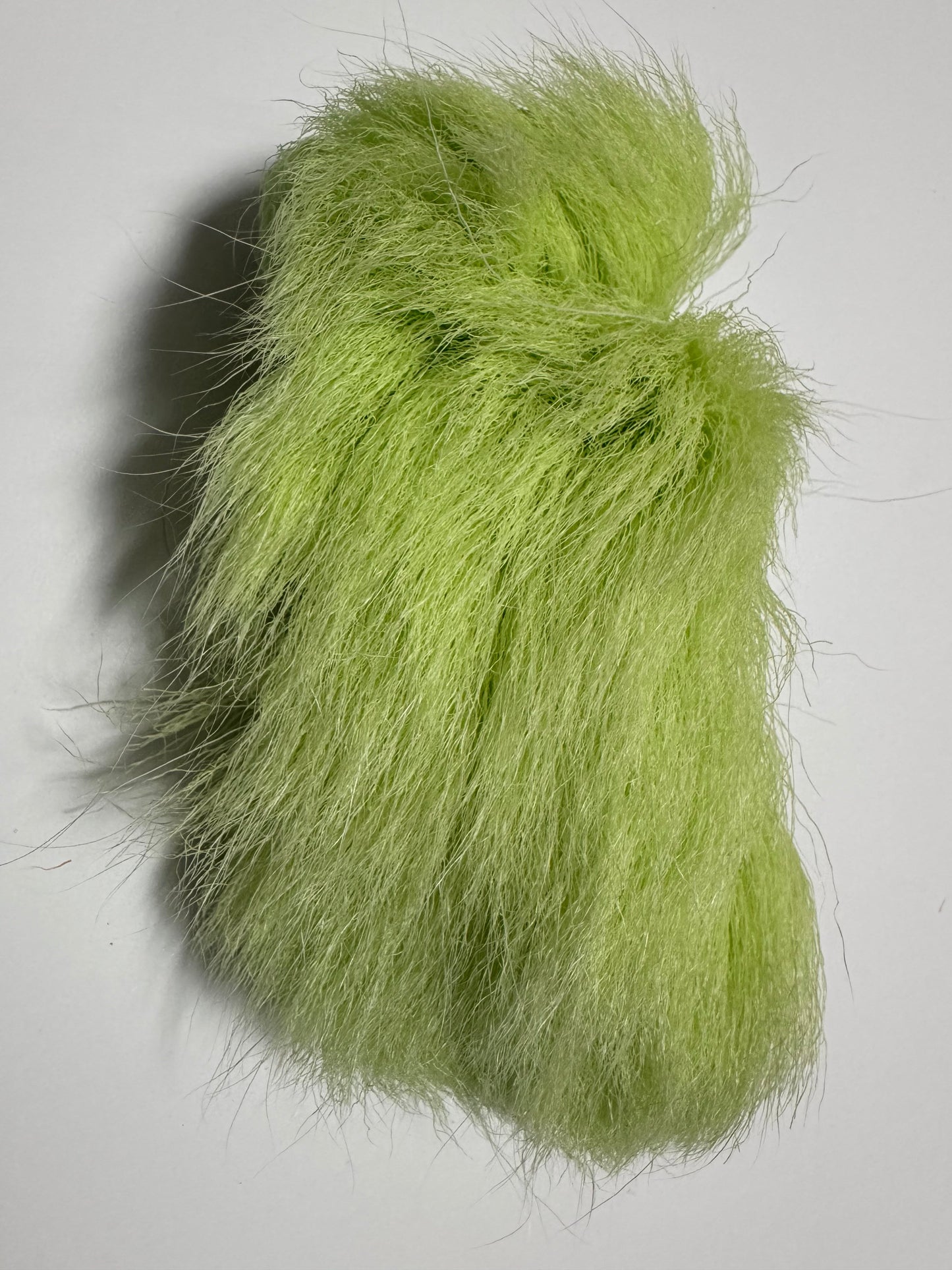 Dyed Natural Caribou Fur 1×3 inch Strip for Tufting, Basics Caribou Fur
