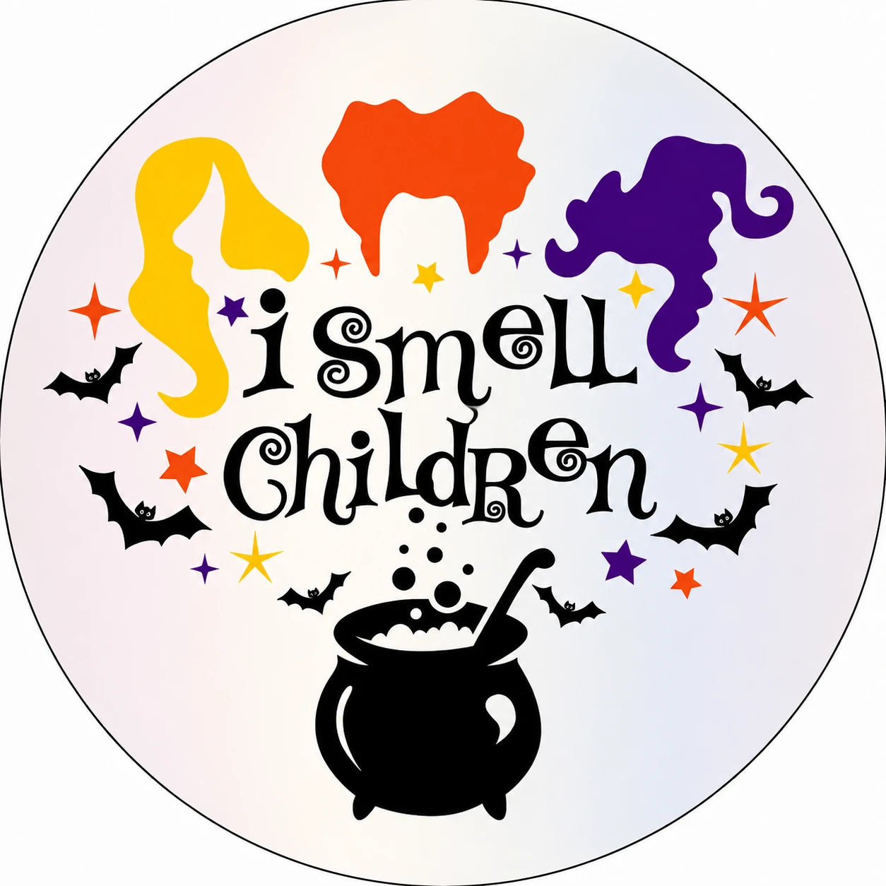 14mm "I smell Children" Halloween centres (sold in pair) Sundaylace Creations & Bling