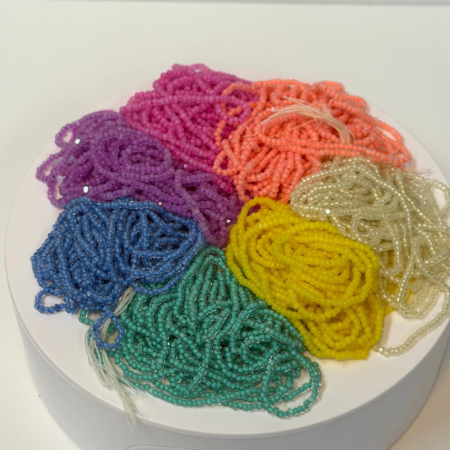 "Spring 🐣 2026" 7 x 11/0 Charlotte Beads (10g), Promotions India Sheen Charlotte Cut Seedbeads