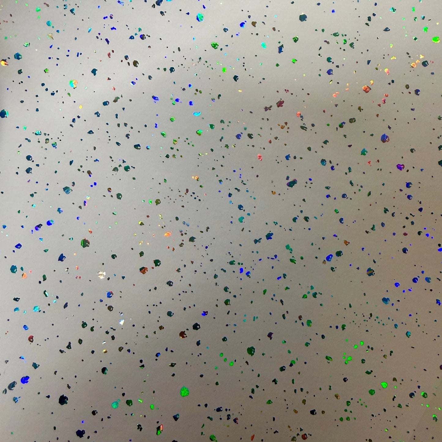 20*30cm Holographic Foil Dots on Matte Peach Leatherette, Leatherette Sheet Leatherette