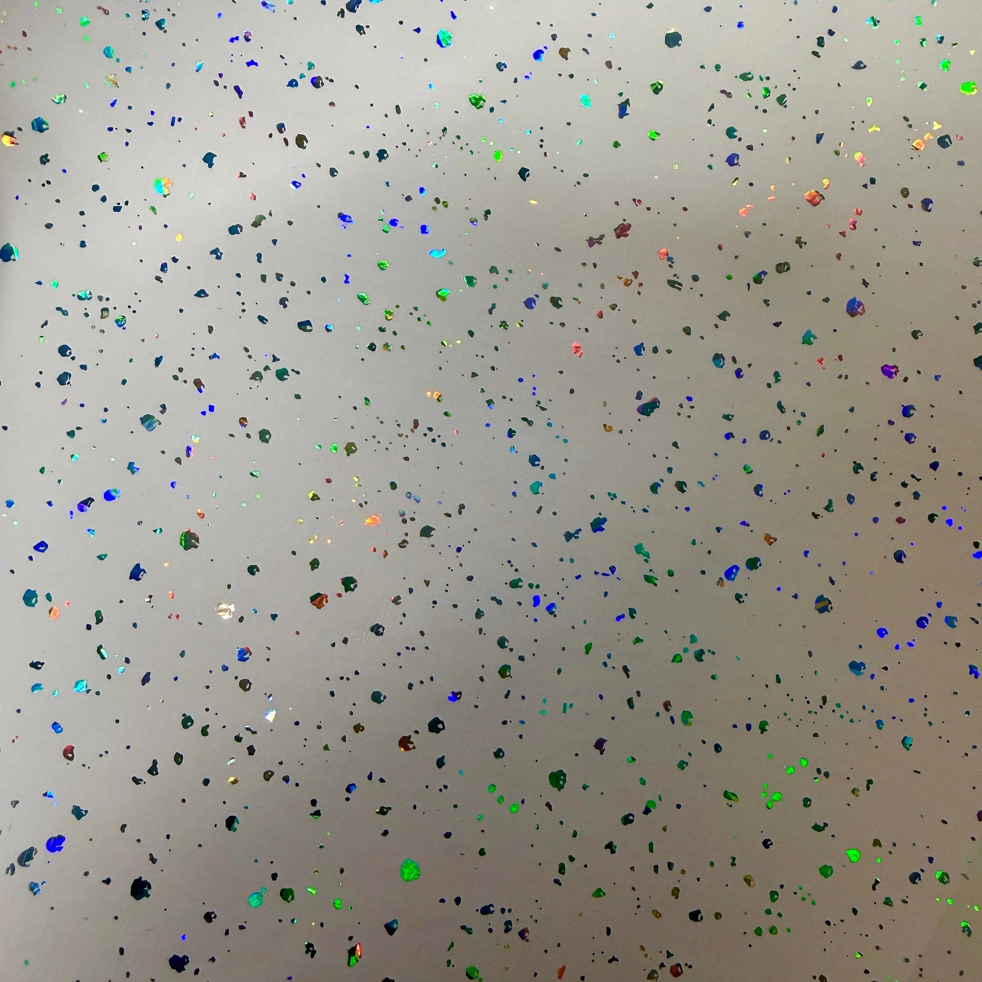 20*30cm Holographic Foil Dots on Matte Peach Leatherette, Leatherette Sheet Leatherette
