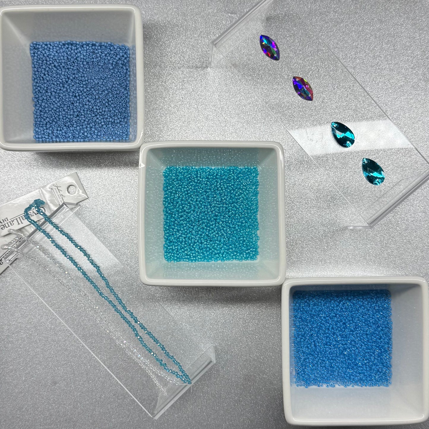 "Arctic Blue" Sundaylace Creations & Bling