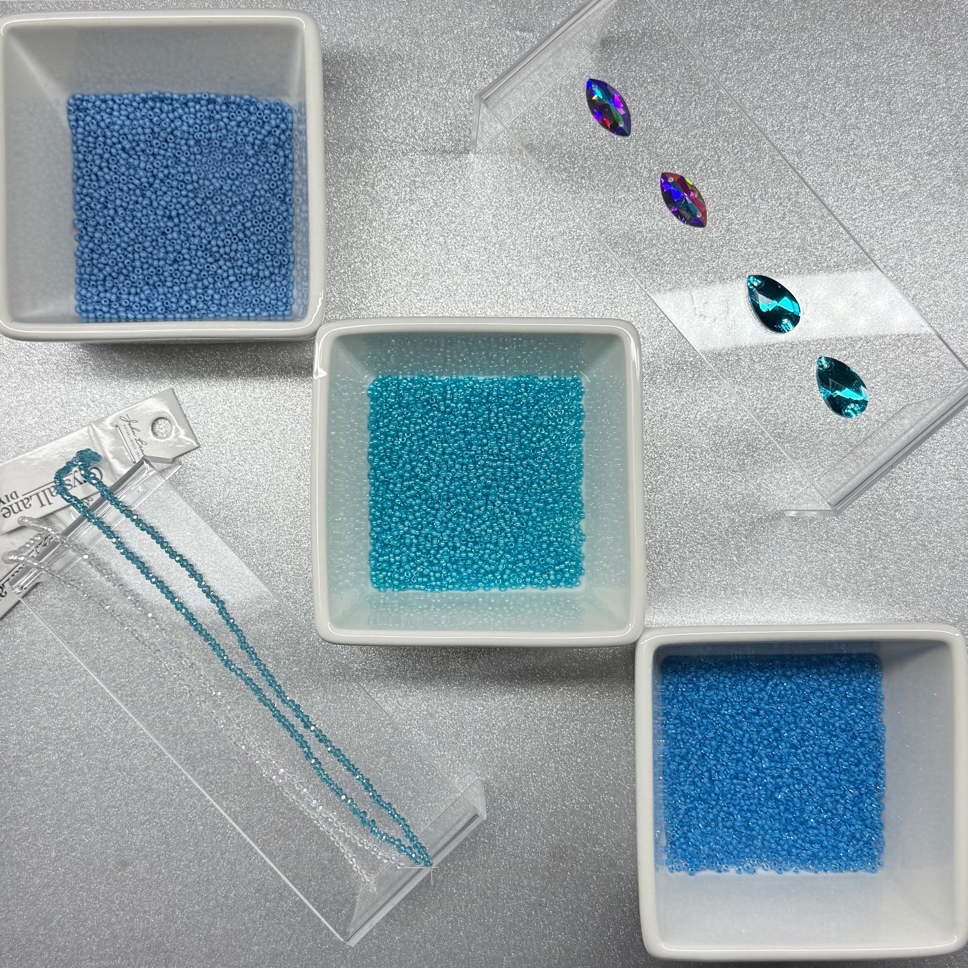 "Arctic Blue" Sundaylace Creations & Bling
