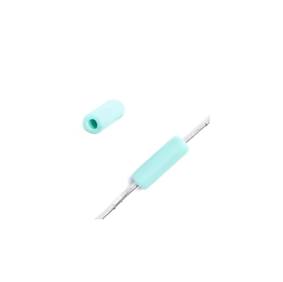 4*10mm Turquoise Matte Glass Wampum Bead Tubes *Beads used in Lanyards* Sundaylace Creations & Bling