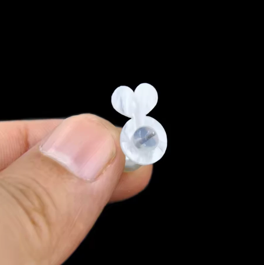 10*16mm Heart Rubber Earring Support Backings Stopper for Droopy or Sensitive ears, 20 pcs Basics Sundaylace Creations & Bling