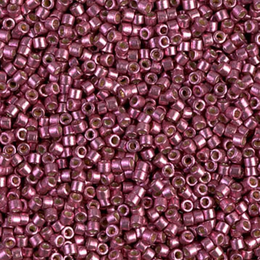 Delica 11/0 RD Duracoat Galvanized Magenta (1849v) Miyuki Delica Beads