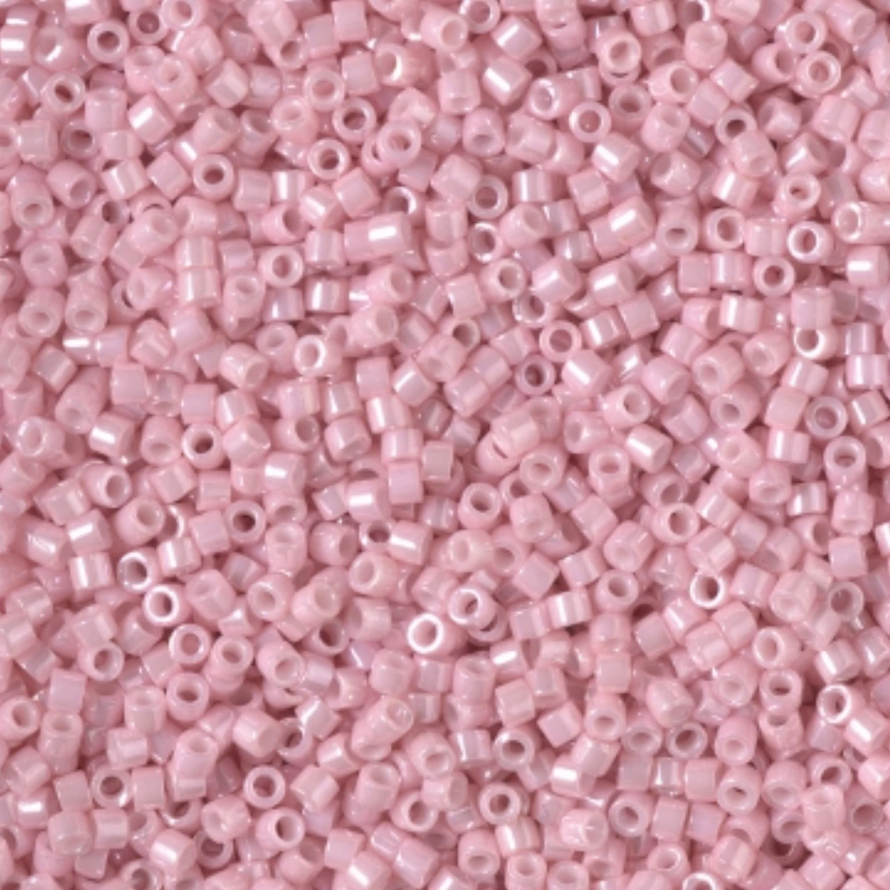 Delica 11/0 RD Opaque Rose Water Luster (1907v) Miyuki Delica Beads