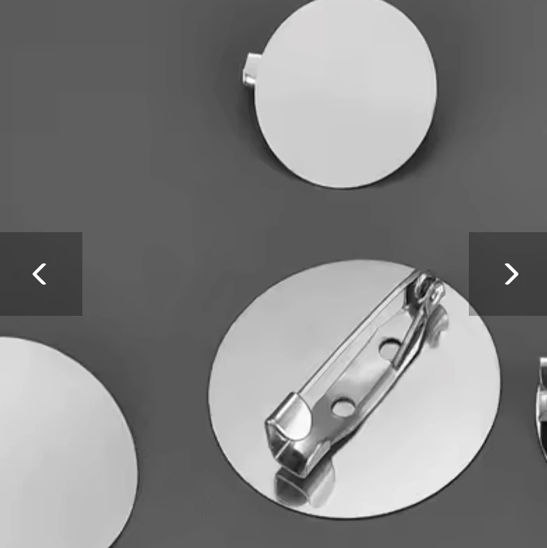 20mm Silver Round Blank  Brooch Base Barpin, Jewelry Findings (20 pcs) Sundaylace Creations & Bling