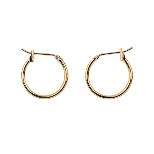Must Have Findings - Huggie Hoop (Hoop) 16mm Gold 8pcs Must Have Findings