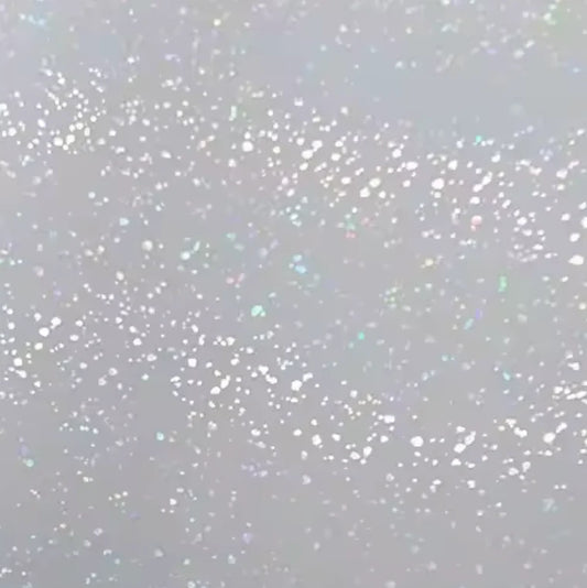 20*30cm Holographic Foil Dots on Matte Grey Leatherette, Leatherette Sheet Leatherette