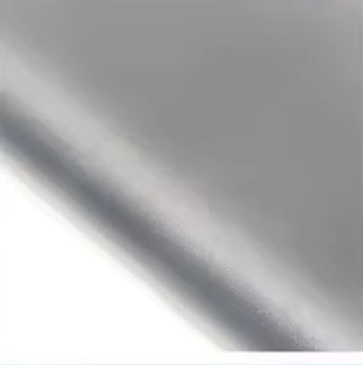 20*22cm Silver Pearlized Smooth Synthetic Leatherette Sheet Leatherette