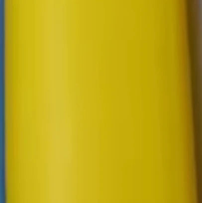 20*22cm Yellow Smooth Synthetic Leatherette Sheet Leatherette