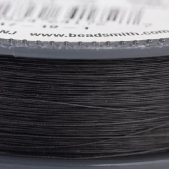 6lb Smoke FireLine Braided Beading Thread- 50 yard stool, Basics Thread