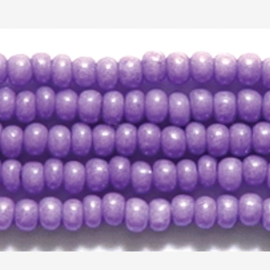 10/0 Purple Terra Pearl Opaque Preciosa Seed Beads *Hank #10SB197-TA 10/0 Preciosa Seed Beads