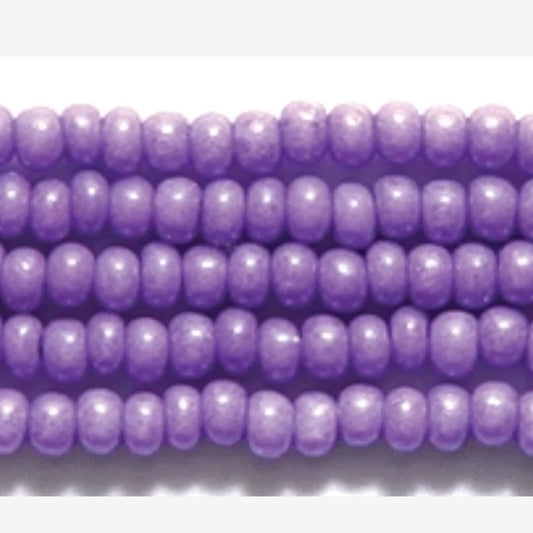 10/0 Purple Terra Pearl Opaque Preciosa Seed Beads *Hank #10SB197-TA 10/0 Preciosa Seed Beads